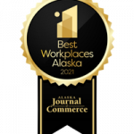 Alaska Journal of Commerce Badge Best Workplace 2021